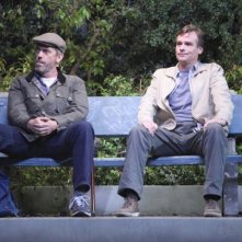 Dr House: Hugh Laurie e Robert Sean Leonard nell'episodio Post Mortem