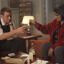 Dr House: Jesse Spencer e Saachiko nell'episodio Gut Check