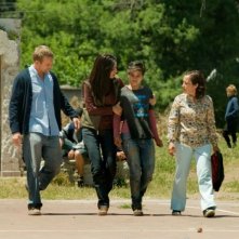 Elefante blanco: Jérémie Renier e Martina Gusman in una scena del film