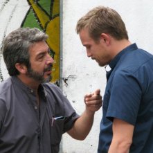 Elefante blanco: Ricardo Darín e Jérémie Renier sul set del film
