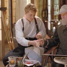 Renoir: Michel Bouquet, nei panni del grande Renoir, in una scena con Vincent Rottiers nei panni del figlio Jean