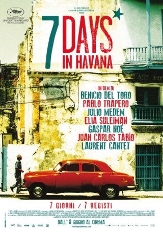 7 giorni all'Havana: la locandina italiana del film