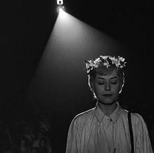 Giulietta Masina in Le notti di Cabiria di Fellini (1957)
