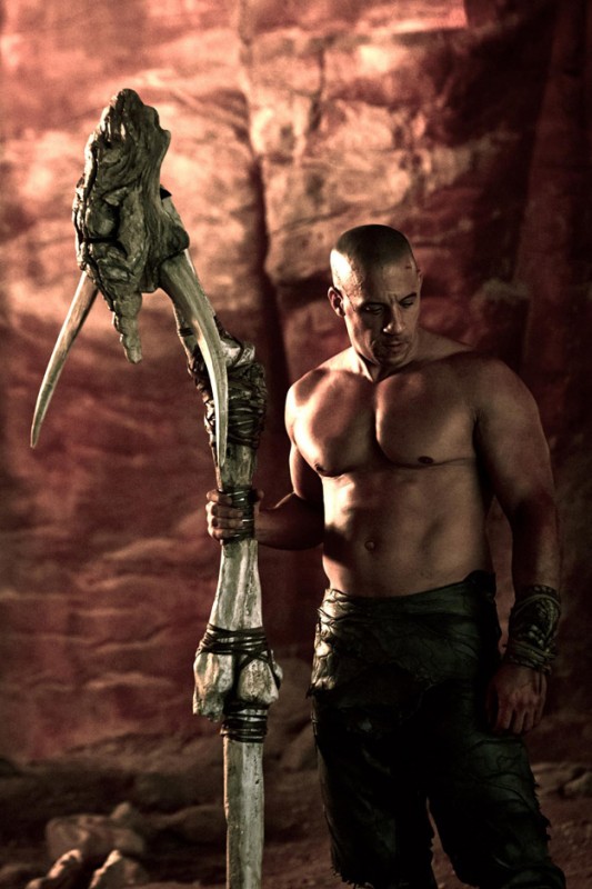 Un Immagine Di Vin Diesel A Torso Nudo In Riddick 239757