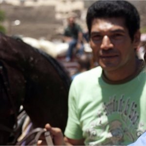 After the battle: Mena Shalaby e Bassem Samra in una scena del film diretto da Yousry Nasrallah