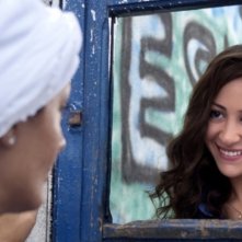 After the battle: Menna Shalabi in una scena del film diretto da Yousry Nasrallah