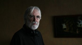 Amour: il regista Michael Haneke sul set del film