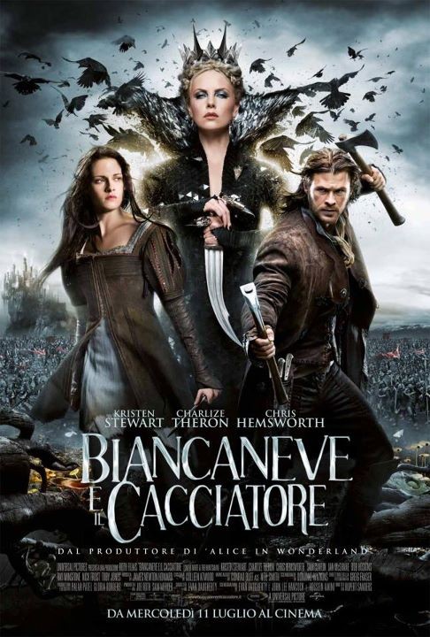 Biancaneve E Il Cacciatore Il Poster Italiano Ufficiale Del Film 240083