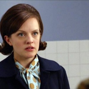 Elisabeth Moss nell'episodio Lady Lazarus della quinta stagione di Mad Men