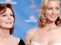 Susan Sarandon ed Eva Amurri insieme sul set