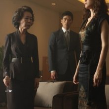 Taste of Money: Kim Hyo-jin, Kim Kang-woo e Yoon Yeo-jeong in una scena del film