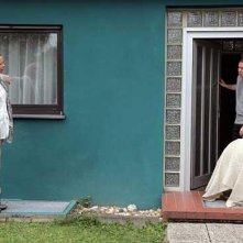 Ausgerechnet Sibirien: Katja Riemann e Joachim Król in una scena