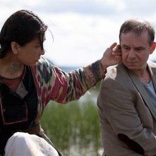 Ausgerechnet Sibirien: Yulya Men e Joachim Król in una scena