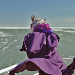 Laurence Anyways: Melvil Poupaud in mare in una scena del film