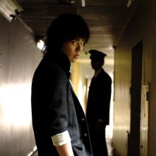 Ai to makoto: il protagonista Satoshi Tsumabuki in una scena del film