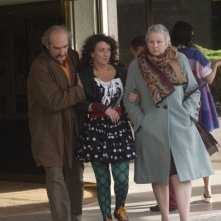 Camille redouble: Noémie Lvovsky, Yolande Moreau e Michel Vuillermoz in una scena del film