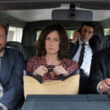 Granny's Funeral: Denis Podalydès insieme a Valérie Lemercier, Samir Guesmi e Bruno Podalydès in una scena del film