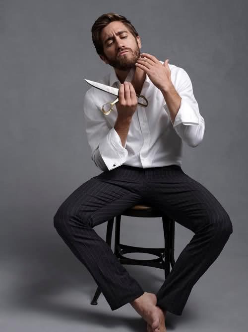 Jake Gyllenhaal Alle Prese Con Barba E Forbici 240818
