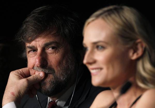 Cannes 2012 Il Presidente Della Giuria Nanni Moretti Con Diane Kruger 240962