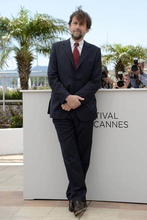 Cannes 2012: il presidente della giuria Nanni Moretti, posa per i fotografi