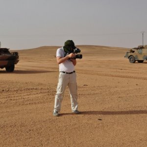 Hijos de las nubes, la ultima colonia - una immagine dal set