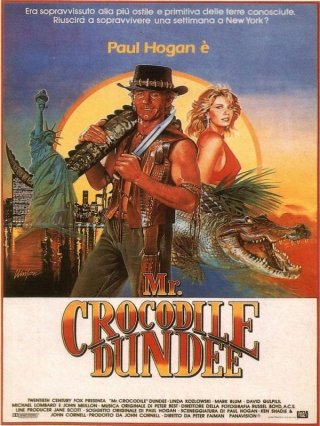 Mr. Crocodile Dundee - locandina