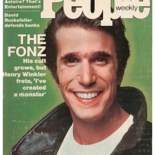 Henry Winkler è Fonzie in una copertina di People dedicata al fenomeno Happy Days