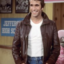 Henry Winkler è Fonzie nel serial televisivo Happy Days
