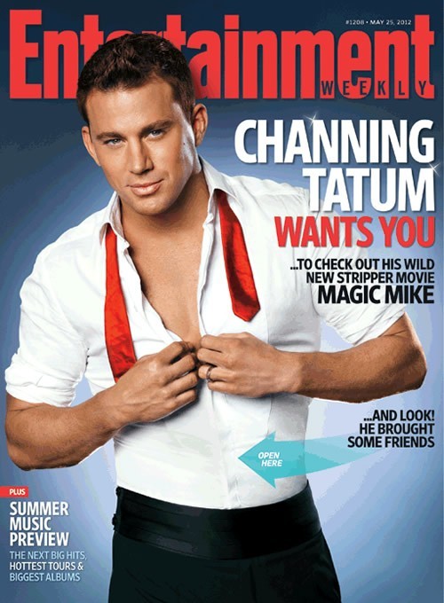 Magic Mike Channing Tatum Sulla Cover Di Entertainment Weekly 241082