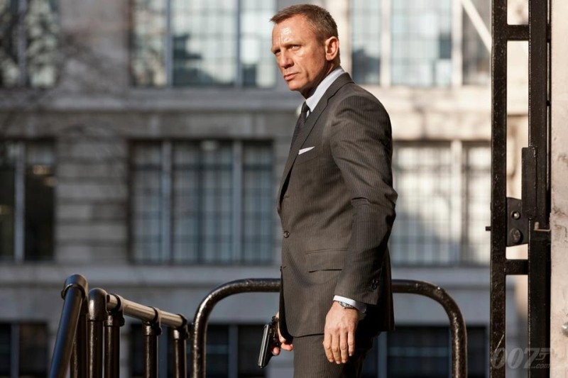 007 - Skyfall: Daniel Craig, in una scena del film, di nuovo nei panni di James Bond
