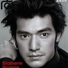Takeshi Kaneshiro, in cover su un magazine