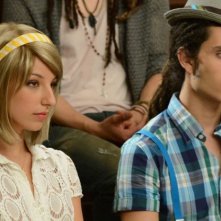 Vanessa Lengies E Samuel Larsen In Una Scena Dell Episodio Props Della Serie Tv Glee 241137