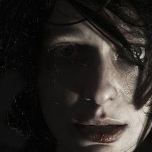 Paura: Francesca Cuttica in un allucinato primo piano del film