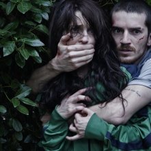 Paura: Lorenzo Pedrotti con Francesca Cuttica in una tesa scena del film