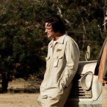 Killer Elite: Dominic Purcell, Jason Statham e Aden Young in una scena dell'action movie