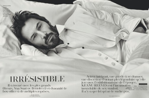 Keanu Reeves Irresistible Su Vogue Hommes 241751