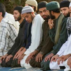 Les chevaux de Dieu: i protagonisti del film in una scena