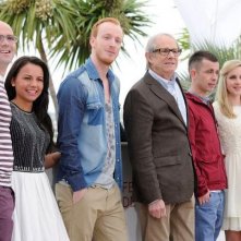The Angels' Share: il cast del film insieme a Ken Loach durante il photocall di Cannes 2012