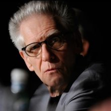 David Cronenberg a Cannes durante la conferenza stampa di Cosmopolis