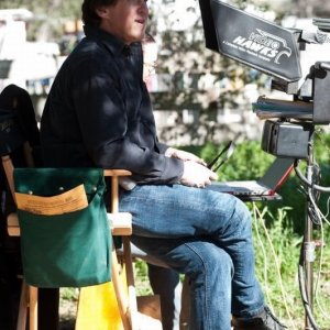 La mia vita è uno zoo: il regista Cameron Crowe sul set del film