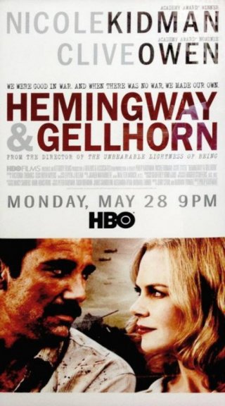 Hemingway & Gellhorn: ecco la locandina