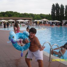 Operazione Vacanze: Antonio Gentile (Arnaldino) sul set