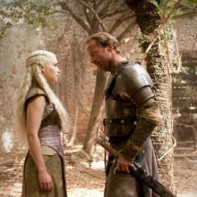 Game of Thrones: Emilia Clarke ed Iain Glen nell'episodio The Prince of Winterfell
