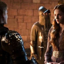 Game of Thrones: Sophie Turner e Jack Gleeson nell'episodio The Blackwater