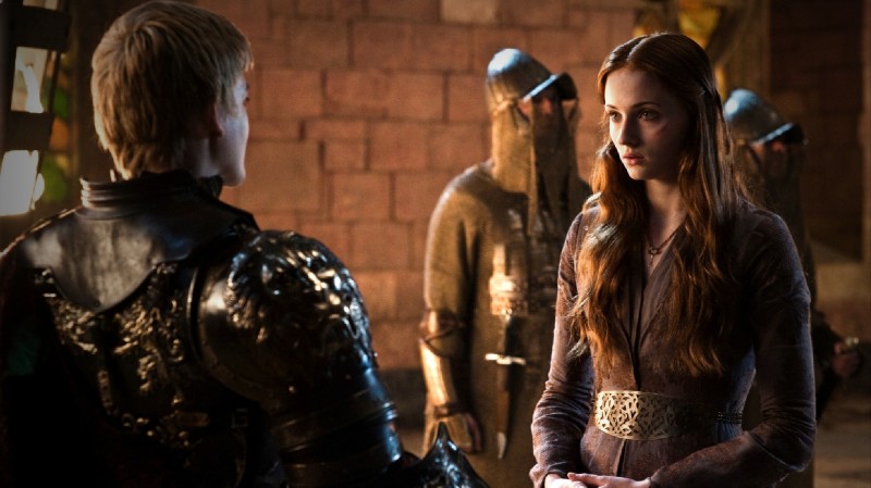 Game of Thrones: Sophie Turner e Jack Gleeson nell'episodio The Blackwater