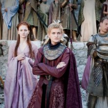 Game of Thrones: Sophie Turner e Jack Gleeson nell'episodio The Old Gods and the New