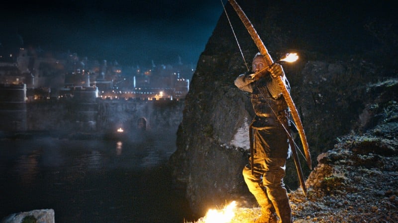 Game of Thrones: una scena dell'episodio The Blackwater