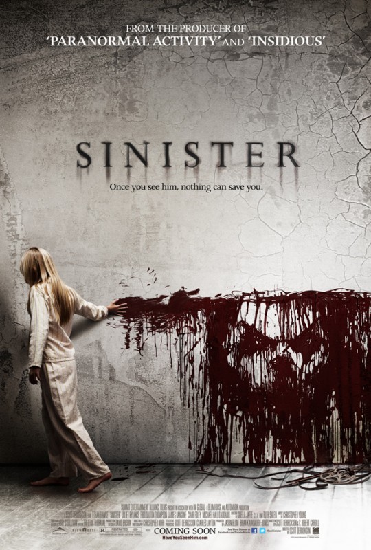 Sinister: la locandina del film