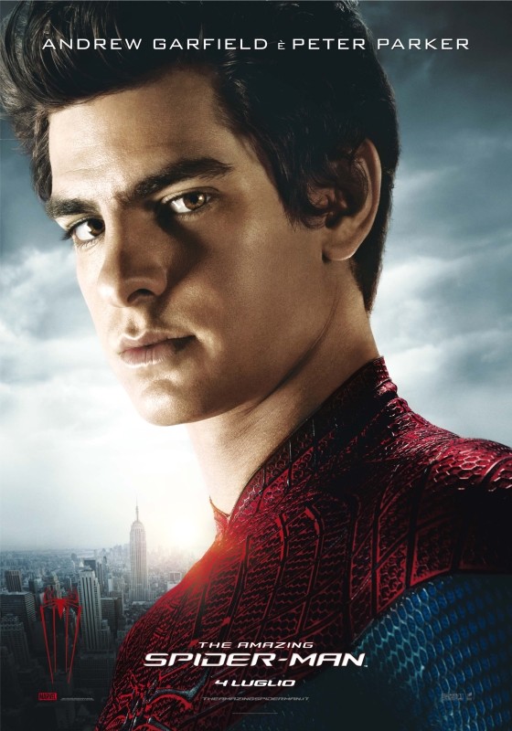 The Amazing Spider Man Il Character Poster Italiano Di Peter Parker Interpretato Dal Giovane Andrew  242489