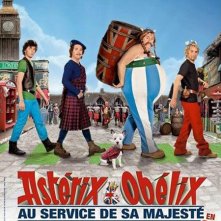 Asterix e Obelix al servizio di sua maestà: la locandina del film
